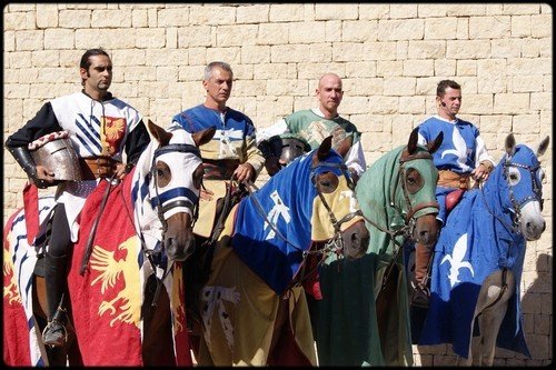 cascade equestre medieval charente